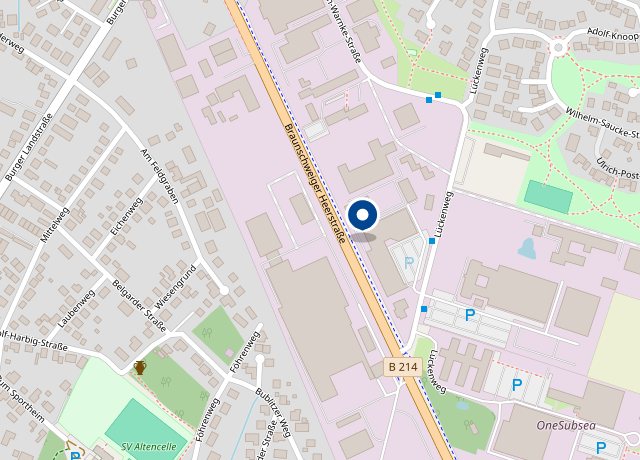 Lageplan: Anadolu Market am Lückenweg 2, 29227 Celle